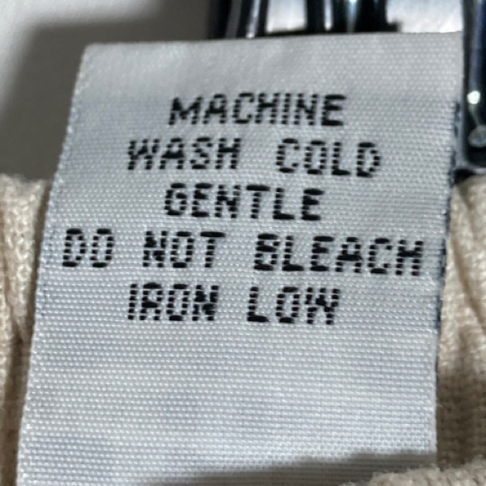 2/$12 Bon Worth Linen Blend Pull On Trousers/Slacks Resortwear Vacation Travel - Picture 3 of 8